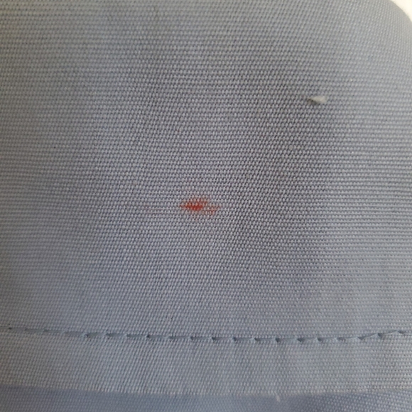 VINTAGE LONDON FOG POWDER BLUE TRENCH COAT 12P - Picture 5 of 8